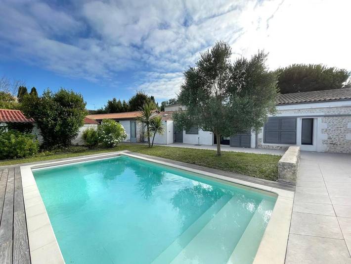 Maison de vacances pour 8 personnes, avec jardin ainsi que vue et piscine à La Rochelle - 2