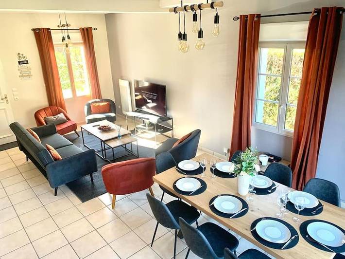 Location de vacances pour 8 personnes, avec jacuzzi et jardin à Noizay - 2