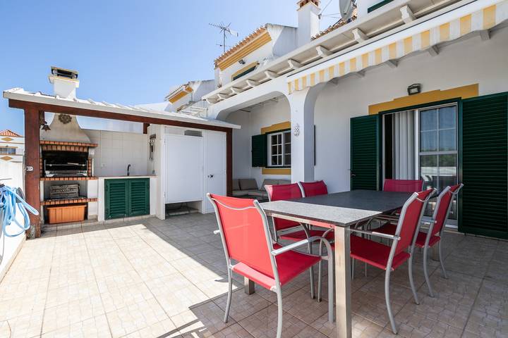 Casa de férias para 6 pessoas, com Terraço em Manta Rota