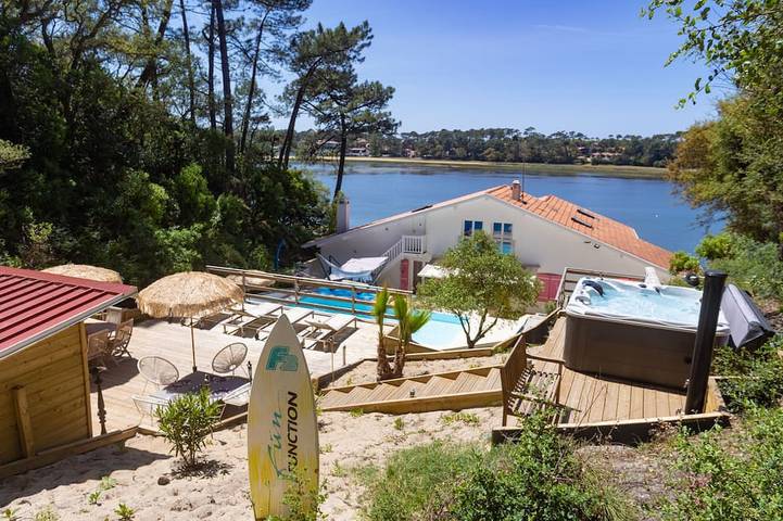 Villa pour 12 personnes, avec jacuzzi et jardin à Hossegor