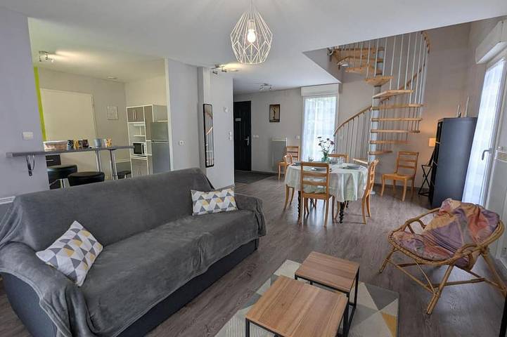 Gîte pour 4 personnes, avec jardin
