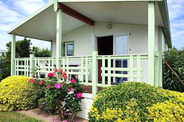 Camping pour 5 personnes à Brem-sur-Mer