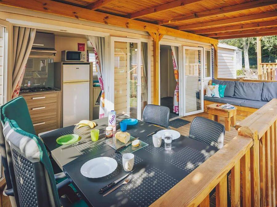 Camping Zaton Holiday Resort  - Mobilhome 7 personas - Confort Plus 3 habitaciones Relax in Petrcane, Region de Zadar