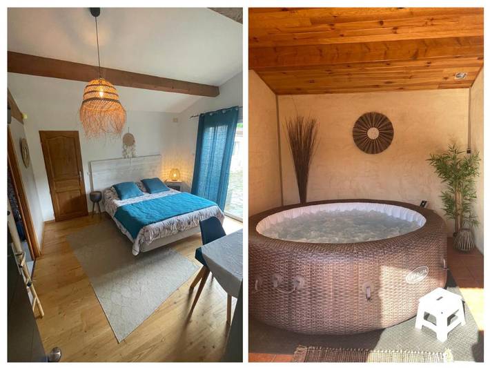 Chambre d’hôte pour 3 personnes, avec vue et jardin - 1