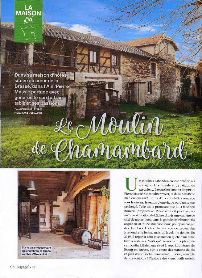 Maison d’hôte pour 3 personnes, avec Balcon et Terrasse ainsi que Jardin et Vue dans l' Ain - 4