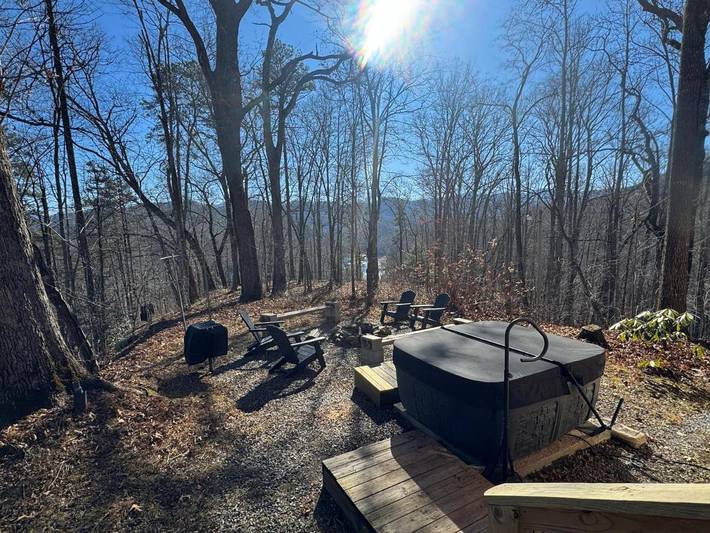Location de vacances pour 8 personnes, avec terrasse ainsi que vue sur le lac et vue, animaux acceptés dans Almond (Caroline du Nord) - 3
