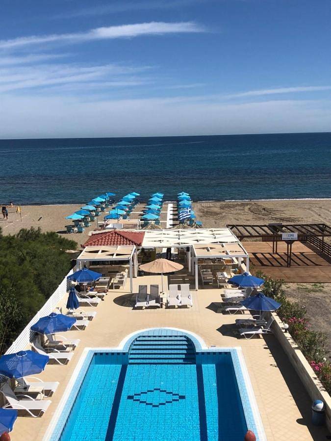 Appartement de vacances pour 3 personnes, avec vue ainsi que jardin et piscine