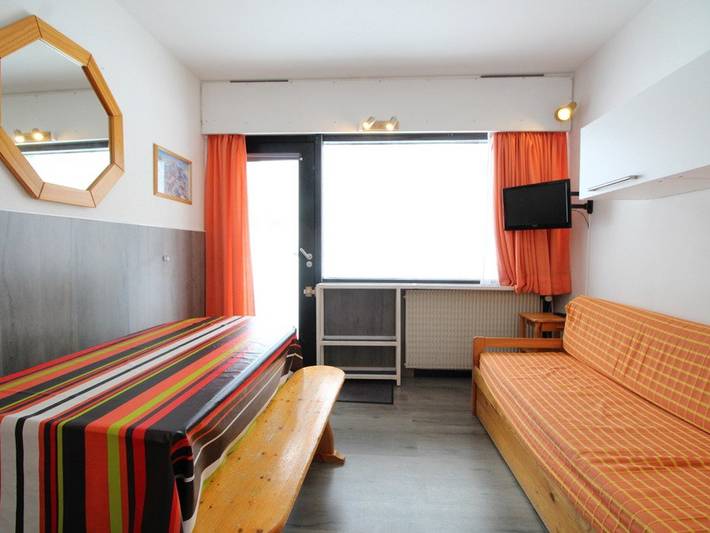 Studio pour 4 personnes, avec terrasse, animaux acceptés