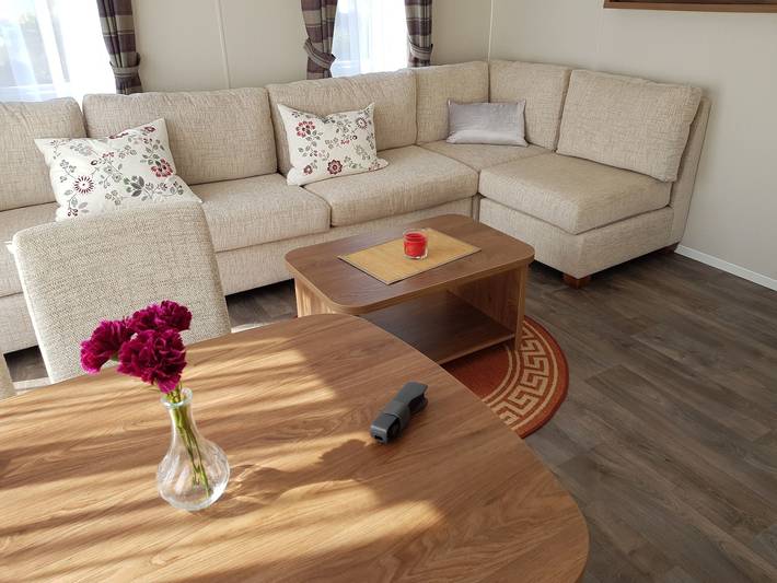 Wohnwagen für 6 Personen, mit Garten und Terrasse in Elbe-Weser - 4