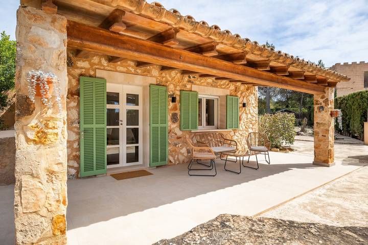 Finca "Villa Son Coves" con jardín y piscina in Santanyí, Mallorca Sur