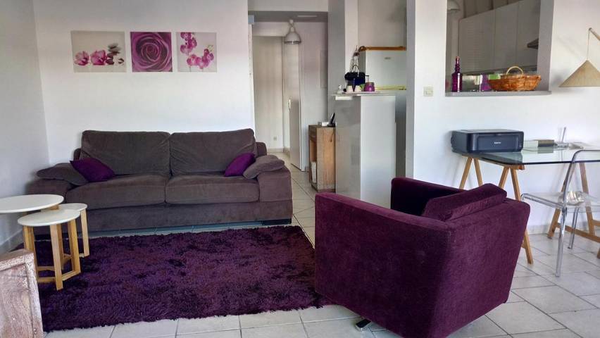 Appartement de vacances pour 2 personnes, avec piscine et jardin - 1