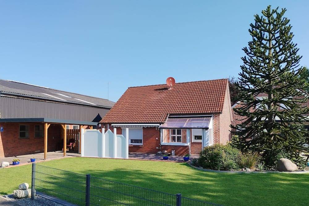 Ganze Wohnung, Ferienhaus Lütje Huske - Natur & Fahrradurlaub, 25666 - Lütje Huske in Weener, Emsland
