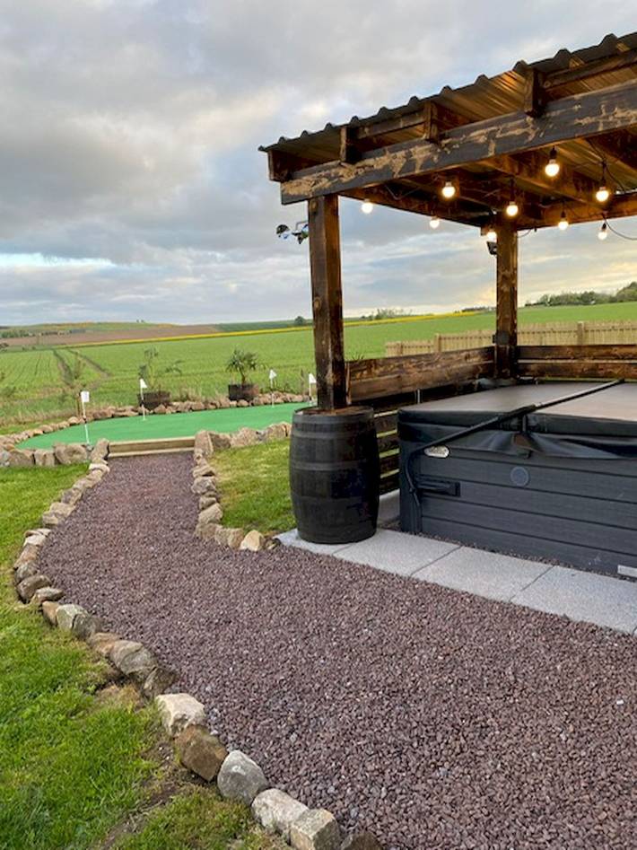 Ferienhaus für 6 Personen, mit Meerblick und Balkon sowie Whirlpool und Garten in Schottland - 2