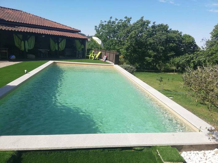 Location de vacances pour 7 personnes, avec piscine ainsi que vue et jardin, animaux acceptés dans Guimarães - 4