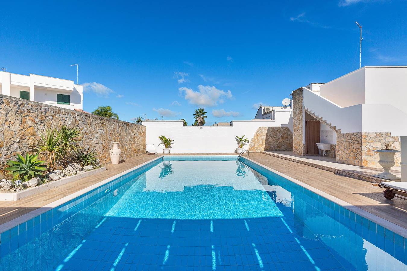 Villa für 7 Personen mit Pool in Torre Dell'orso, Melendugno