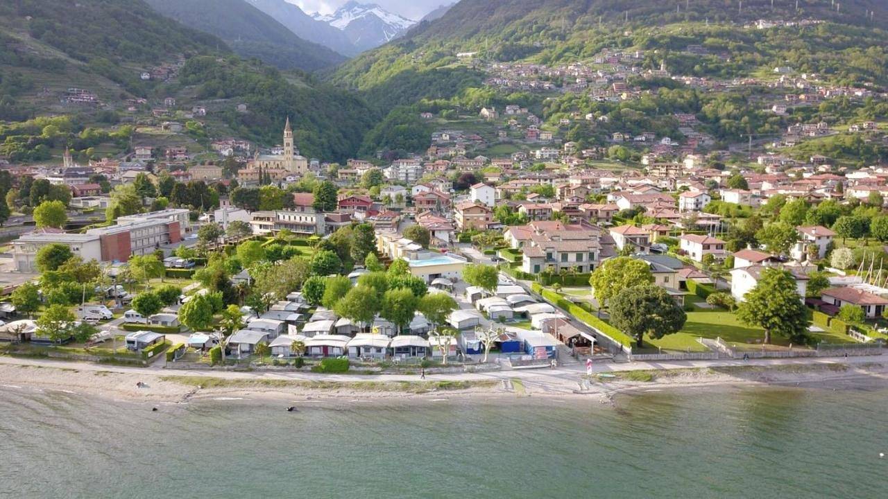 Camping Villaggio Paradiso in Domaso, Comomeer