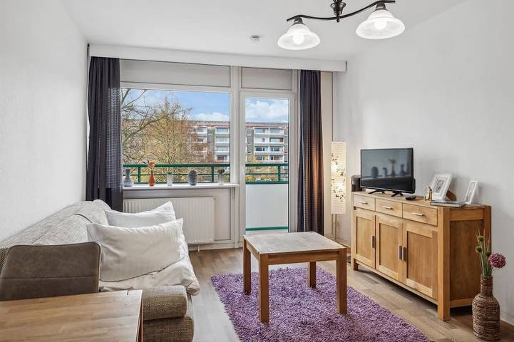 Ferienwohnung für 2 Personen, mit Balkon in Anklam - 4