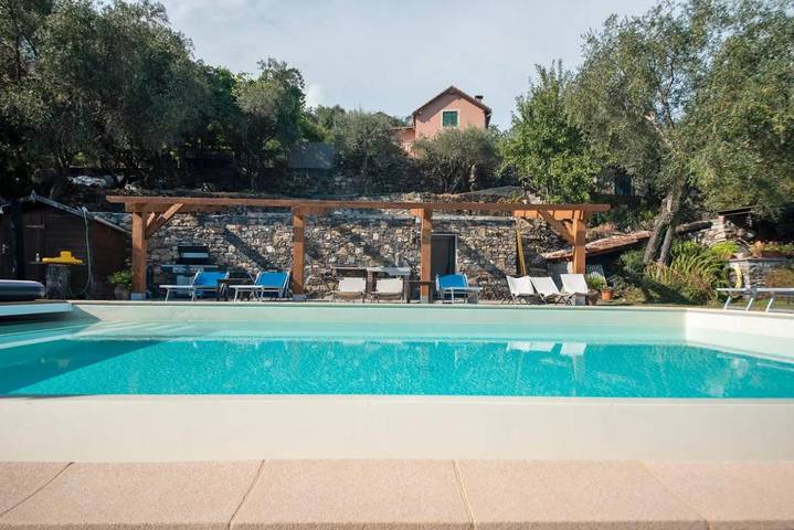 Maison d’hôte pour 3 personnes, avec piscine ainsi que vue et jardin à Santa Margherita Ligure - 4