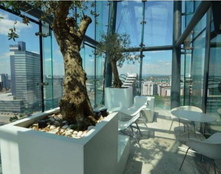 Loft for 4 people, with Balcony and Terrace as well as Pool in Manchester