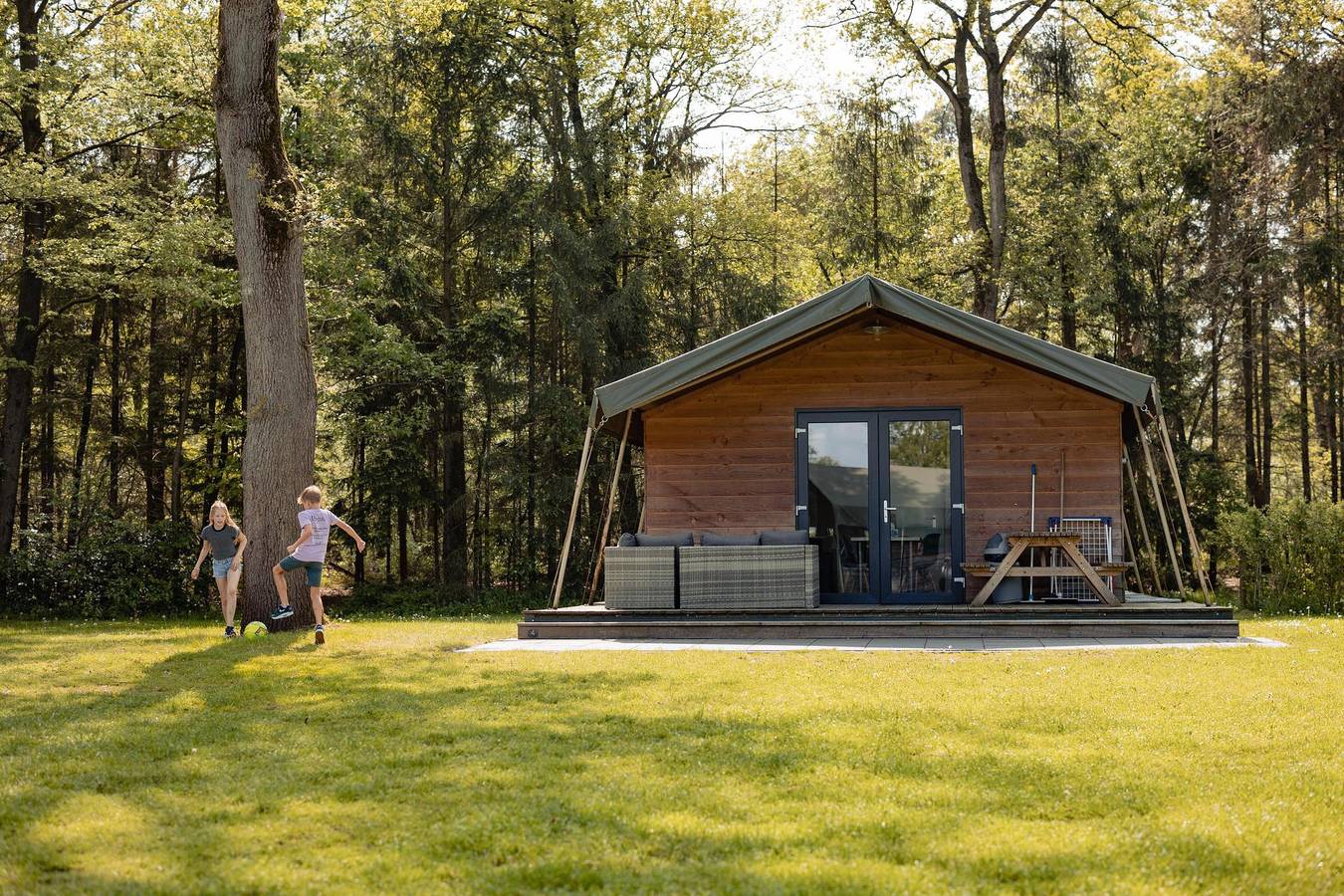 Lodge voor 5 Personen in Sallandse Heuvelrug, Overijssel