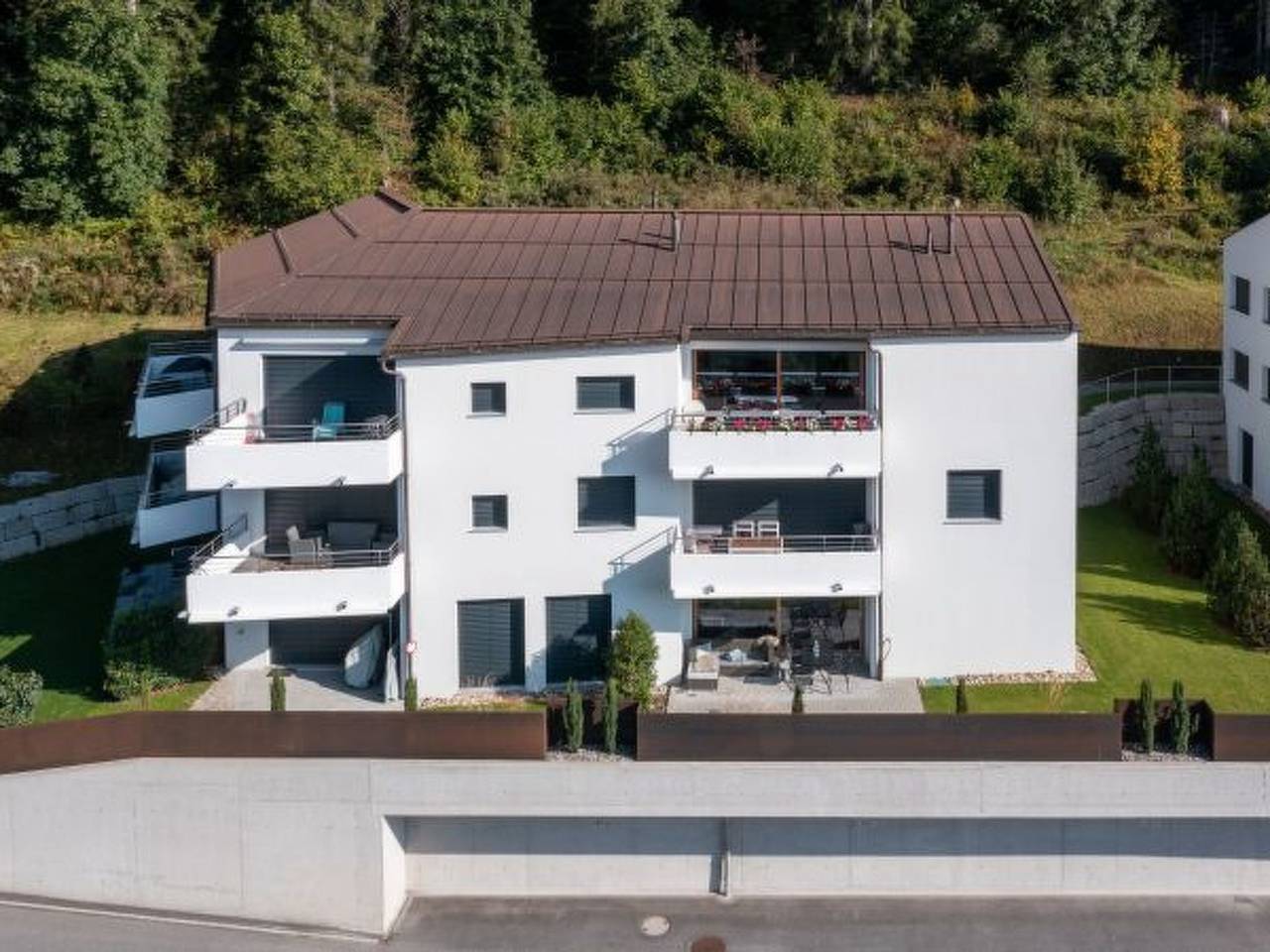 Ganze Wohnung, Ferienwohnung für 6 Personen mit Terrasse in Flims-Dorf, Flims
