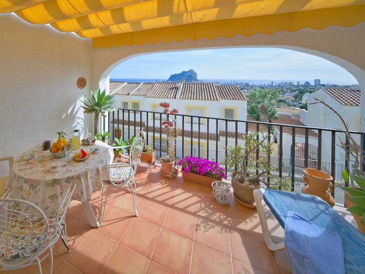 Ferienhaus für 6 Personen, mit Kinderpool und Garten in Calpe