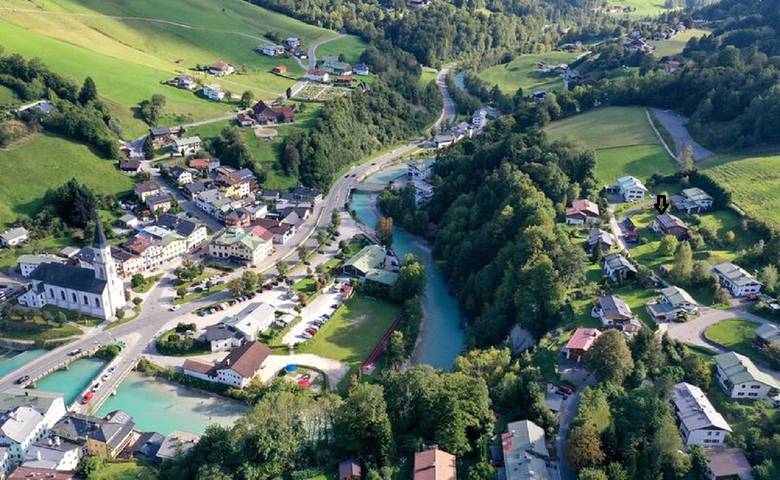 Ferienwohnung für 4 Personen, mit Terrasse und Garten in Marktschellenberg