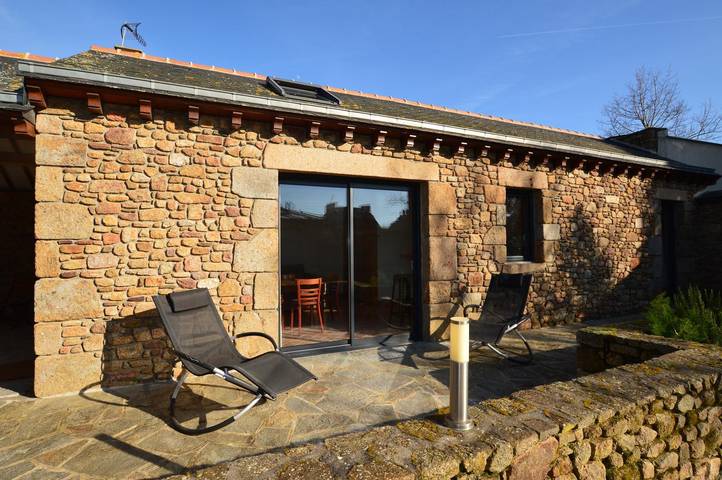 Gîte pour 2 personnes, avec Terrasse et Vue à Saint-Malo