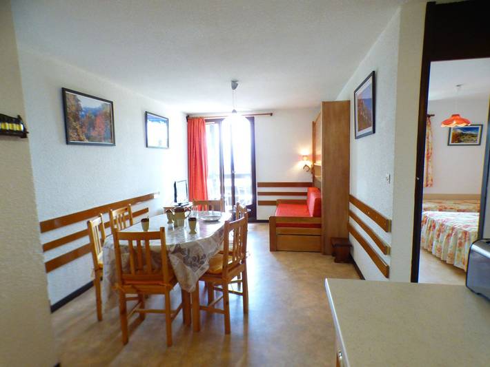 Holiday rental for 5 people, with balcony in Les Saisies