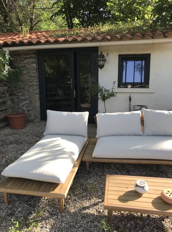 Gîte pour 2 personnes, avec jardin