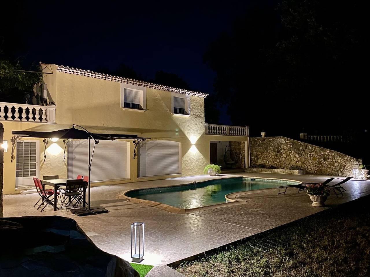 Gîte für 6 Personen mit Terrasse in La Gaude, Cannes und Umgebung