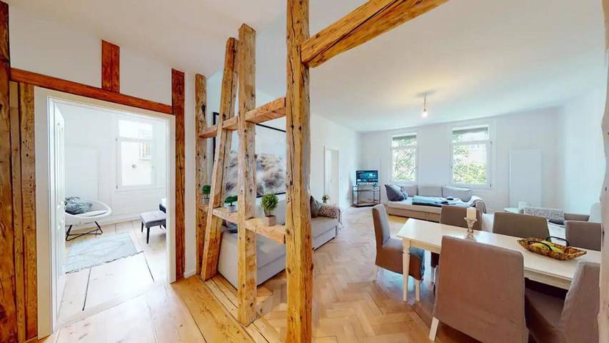 Ferienhaus für 10 Personen, mit Balkon und Ausblick