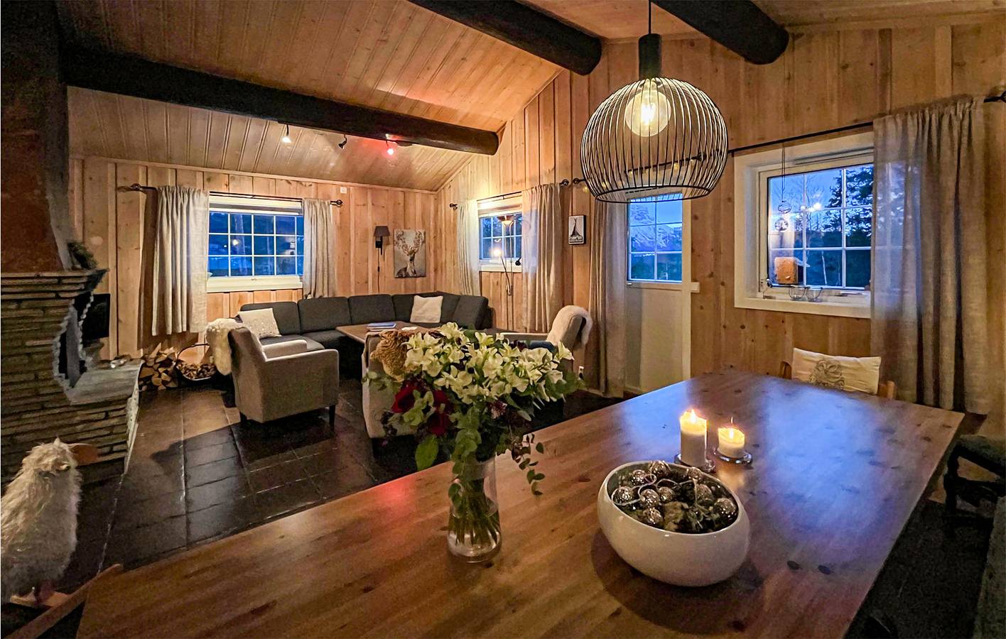 Feriehus for 10 personer med terrasse in Hemsedal 