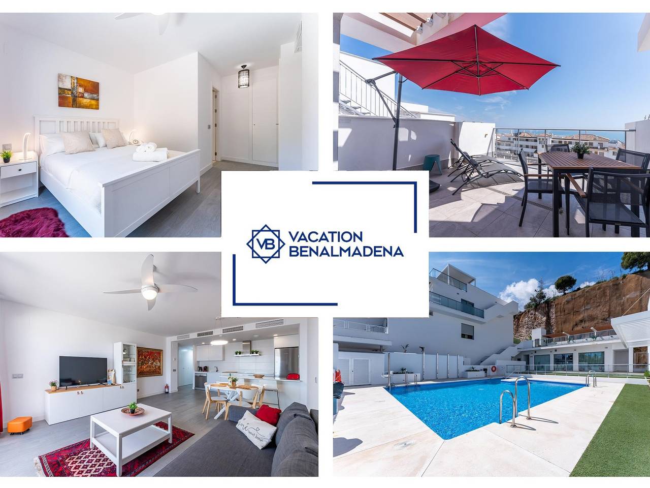 Geheel vakantieappartement, Vakantieappartement voor 4 personen met zwembad in Benalmadena Pueblo, Benalmádena