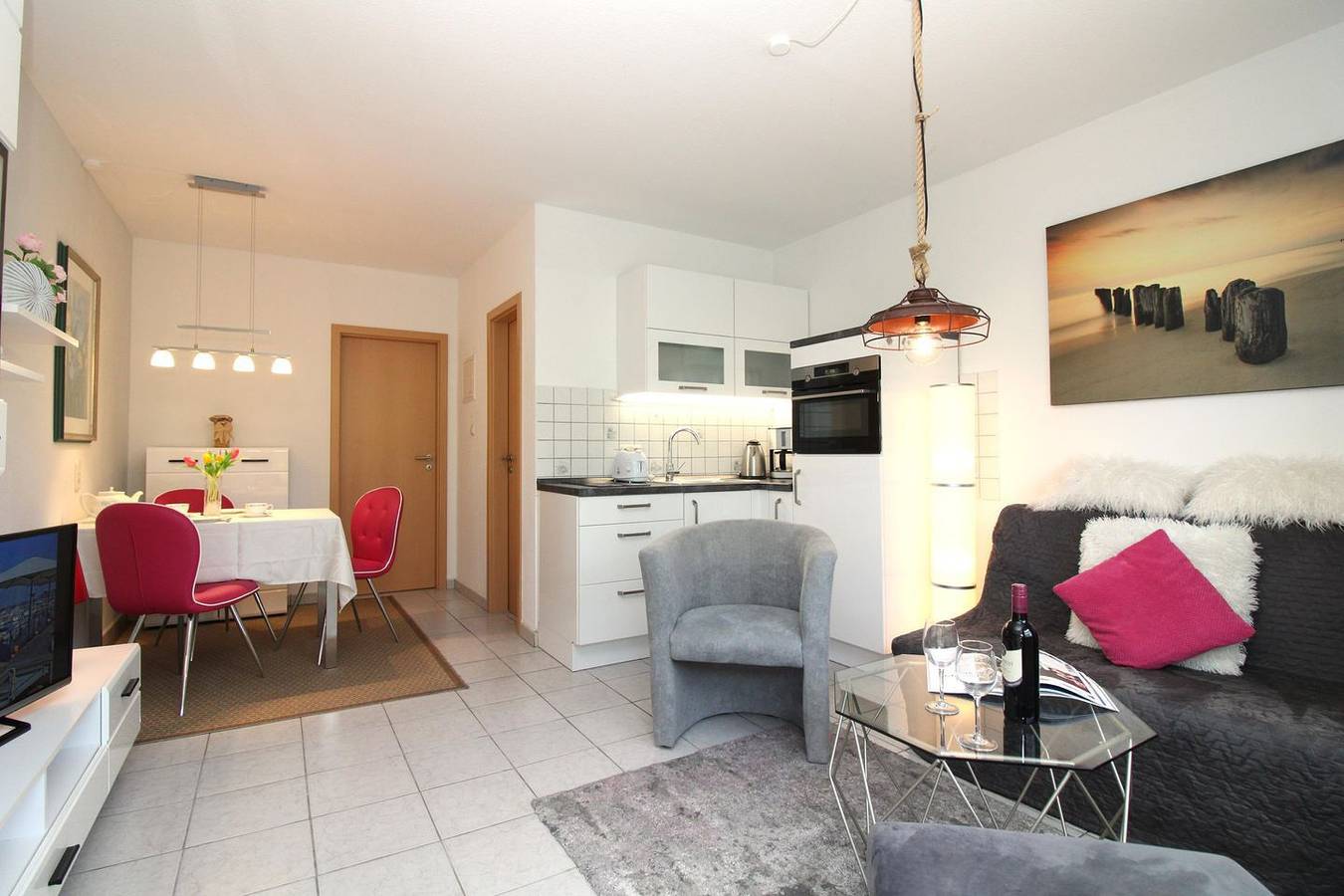 Apartamento entero, Zaunkönig We 5: moderne und freundliche 2-Zimmer-Fewo in Kühlungsborn, Mar Baltico Mecklenburg