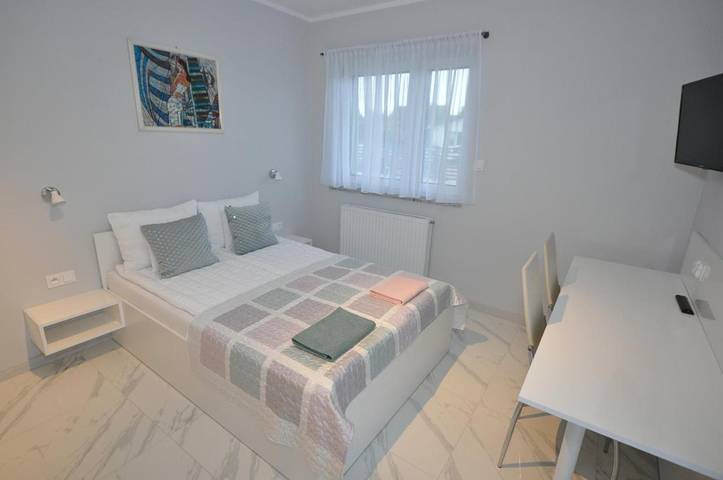 Apartament wakacyjny dla 4 osób, z Taras i Ogród w Mielenko