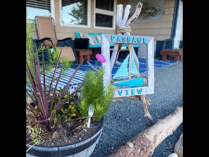 Ferienwohnung für 4 Personen, mit Ausblick und Garten auf Vancouver Island