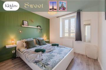 Gîte pour 4 personnes, avec jardin à Pomponne