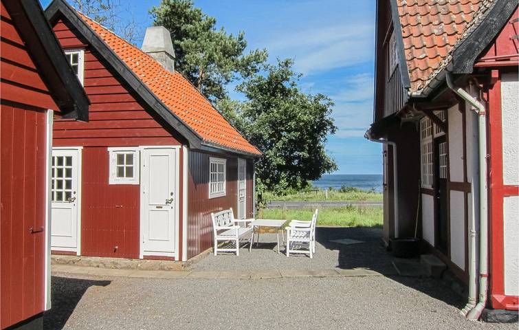 Ferienhaus für 4 Personen mit Terrasse in Gudhjem, Bornholm