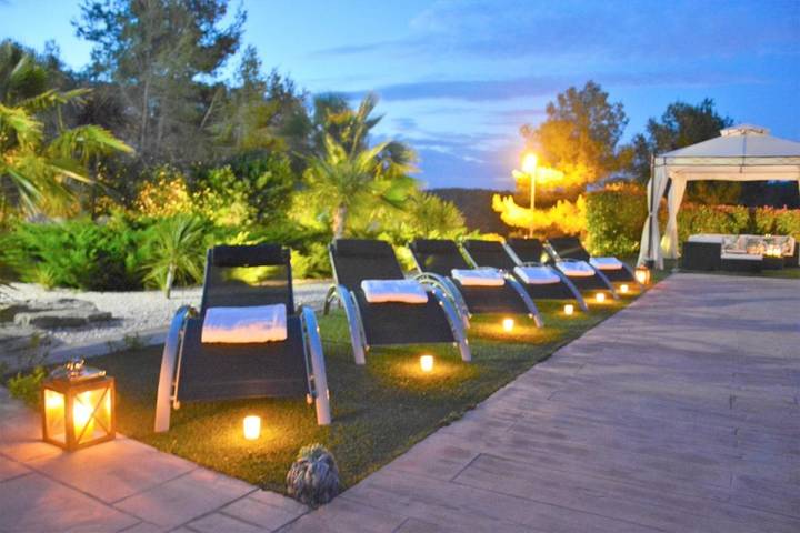 Casa rural para 9 personas, con vistas además de piscina y jardín en San Pedro de Ribas - 3