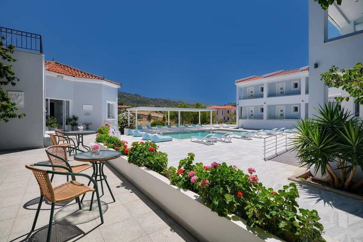 Ferienhaus für 3 Personen, mit Whirlpool und Garten sowie Kinderpool und Pool in Petra (Griechenland) - 4