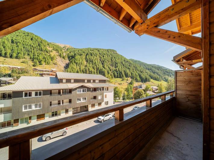 Chalet pour 6 personnes, avec balcon à Allos