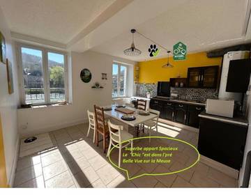 Gîte pour 6 personnes, avec vue à Bogny-sur-Meuse