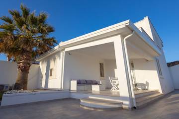 Cottage pour 8 personnes, avec jardin à Tre Fontane