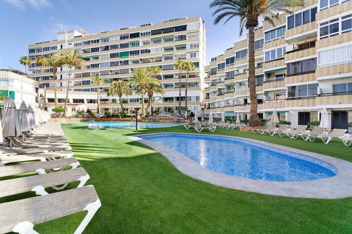 Appartement entier, Appartement de vacances 'Beautiful 1115 Central' avec vue sur la mer, Wi-Fi et climatisation in Maspalomas, San Bartolomé de Tirajana