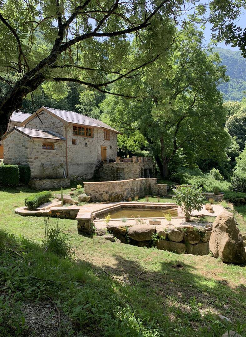 La Grange du Lys in Siguer, Parc naturel régional des Pyrénées ariégeoises