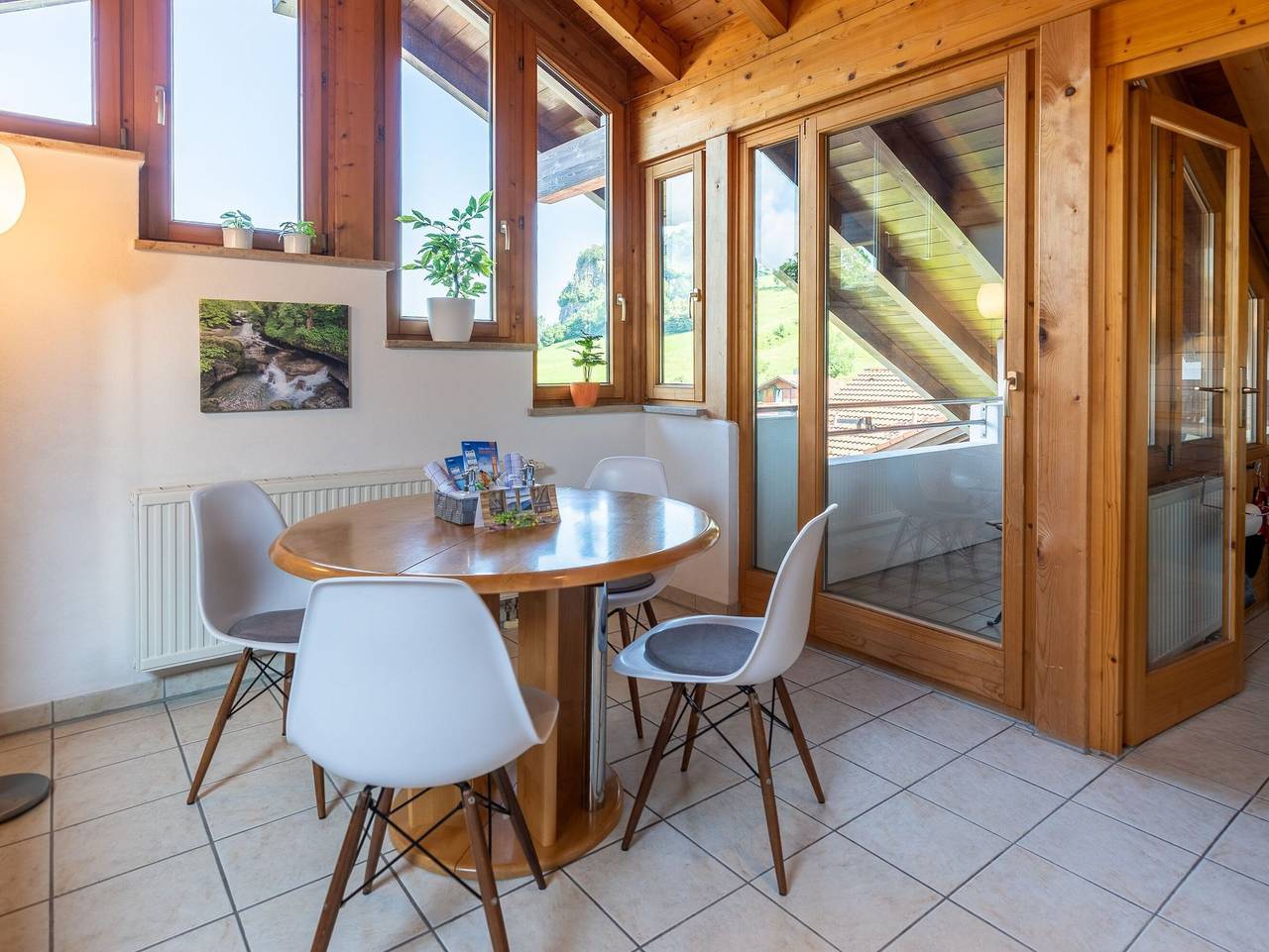 Ganze Ferienwohnung, Fewo Giebelglück - Ferienwohnung mit Parkplatz, Balkon und Wlan in Grünten, Burgberg im Allgäu