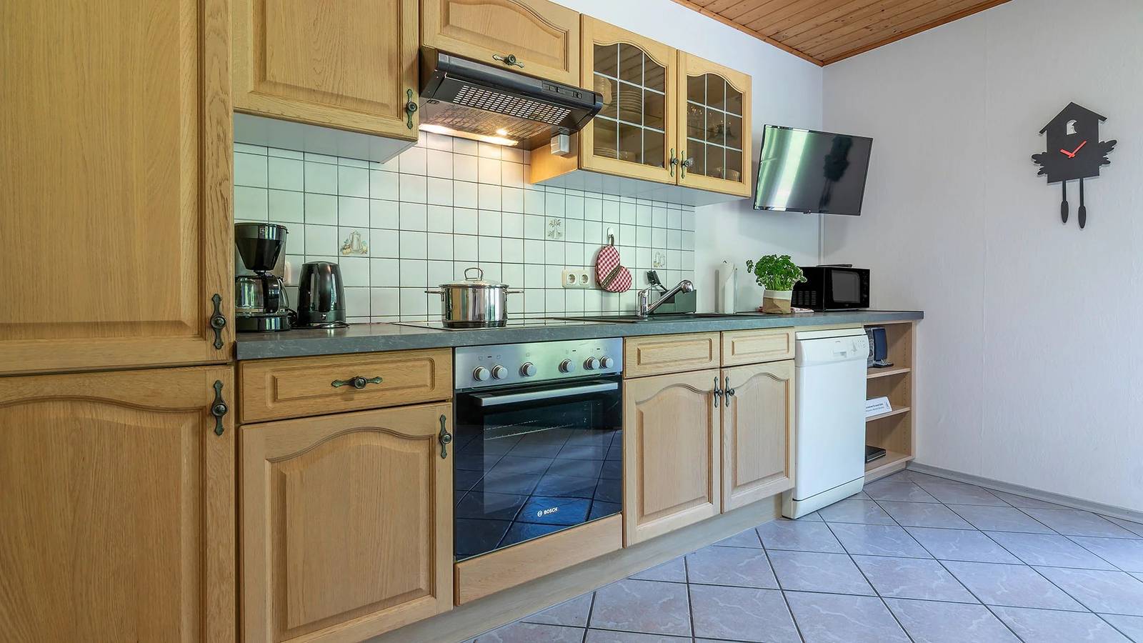 Ganze Wohnung, Ferienwohnung 'Moosblick' mit Bergblick, Balkon und Wi-Fi in Oppenau, Mittlerer Schwarzwald