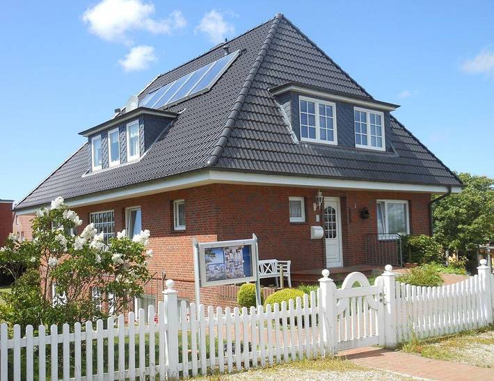 Vakantiewoning voor 2 personen, met terras en tuin in Amrum