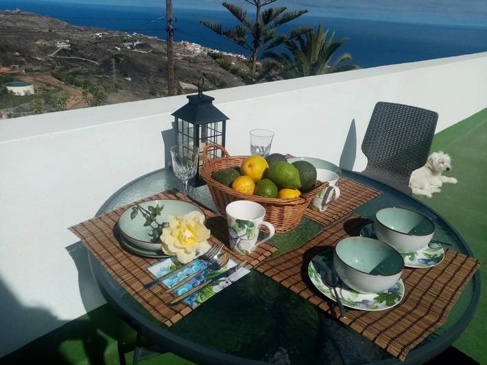 Apartamento de vacaciones para 3 personas, con vistas y jardín - 1